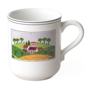 Villeroy & Boch Villeroy a Boch Design Naif hrnek na kávu vesnice, 300 ml, výška: 9,1 cm, prémiový porcelán, barevný Villeroy & Boch Villeroy a Boch Design Naif hrnek na kávu vesnice, 300 ml, výška: 9,1 cm, prémiový porcelán, barevný