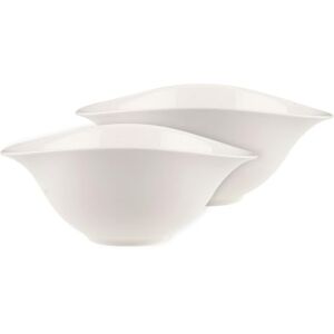 Villeroy & Boch sada salátových misek Vapiano, 2 kusy, 800 ml, 21 x 17 cm, prvotřídní porcelán, vhodný do myčky a mikrovlnné trouby, bílá Villeroy & Boch sada salátových misek Vapiano, 2 kusy, 800 ml, 21 x 17 cm, prvotřídní porcelán, vhodný do myčky a mikrovlnné trouby, bílá