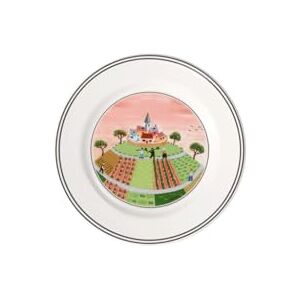Villeroy & Boch Villeroy und Boch Design Naif Talíř na chléb Vesnice, prémiový porcelán Villeroy & Boch Villeroy und Boch Design Naif Talíř na chléb Vesnice, prémiový porcelán