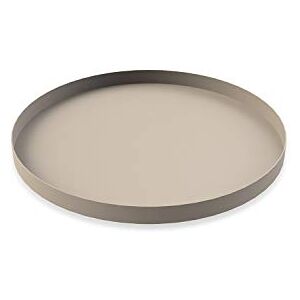 Cooee Design Podnos Circle z ušlechtilé oceli v barvě písku, rozměry: 30 cm x 30 cm x 2 cm, HI-012-SA Cooee Design Podnos Circle z ušlechtilé oceli v barvě písku, rozměry: 30 cm x 30 cm x 2 cm, HI-012-SA