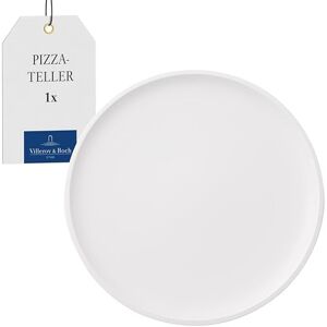 Villeroy & Boch Artesano Pizzateller 32 cm Weiß, Spülmaschinenfest, Mikrowellensicher, Pizzateller Groß, Servierteller, Teller Weiß, Speiseteller, Essteller, Premium Porzellan Villeroy & Boch Artesano Pizzateller 32 cm Weiß, Spülmaschinenfest, Mikrowellensicher, Pizzateller Groß, Servierteller, Teller Weiß, Speiseteller, Essteller, Premium Porzellan