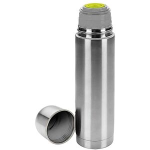 Ibili Termoska 350 ml z ušlechtilé oceli, stříbrná, 21 x 7 x 7 cm Ibili Termoska 350 ml z ušlechtilé oceli, stříbrná, 21 x 7 x 7 cm
