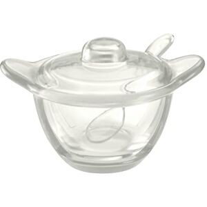 Guzzini Gocce, nádoba na strouhací sýr/džem nebo cukřenku se lžičkou transparentní, 16,5 x 12,5 x v 10 cm 2317000 Guzzini Gocce, nádoba na strouhací sýr/džem nebo cukřenku se lžičkou transparentní, 16,5 x 12,5 x v 10 cm 2317000