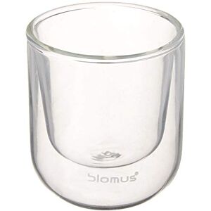 blomus Sklenice na espresso sada 2 ks -NERO Dvoustěnné termosklenice ze skla 50 ml barva čirá 6 Š x 6,5 V x 6 T cm blomus Sklenice na espresso sada 2 ks -NERO Dvoustěnné termosklenice ze skla 50 ml barva čirá 6 Š x 6,5 V x 6 T cm