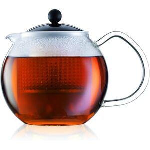 Bodum 1833-01 přípravu čaje se skleněnou rukojetí a barevným víkem, 1,5 l Bodum 1833-01 přípravu čaje se skleněnou rukojetí a barevným víkem, 1,5 l
