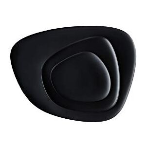 Kartell 123609 Talíř/podnosy Melamin 45 x 45 x 1,7 cm 3 jednotky, černé Kartell 123609 Talíř/podnosy Melamin 45 x 45 x 1,7 cm 3 jednotky, černé
