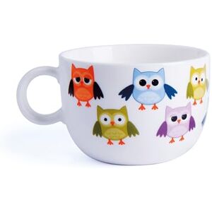 Excelsa Animals Tasse Tee, 200 ml, Porzellan, Weiß Uhu 1 STK Mehrfarbig Excelsa Animals Tasse Tee, 200 ml, Porzellan, Weiß Uhu 1 STK Mehrfarbig