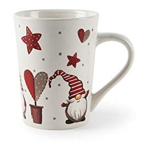 Excelsa Hrnek Gnomo Christmas z keramiky, 300 ml, Stoneware Excelsa Hrnek Gnomo Christmas z keramiky, 300 ml, Stoneware