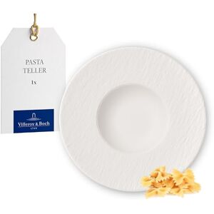 Villeroy & Boch – Manufacture Rock Blanc talíř na těstoviny 28 cm, bílý, vhodný do myčky nádobí, bezpečný do mikrovlnné trouby, talíř na nudle břidlice, hluboký talíř s širokým okrajem, talíř na Villeroy & Boch – Manufacture Rock Blanc talíř na těstoviny 28 cm, bílý, vhodný do myčky nádobí, bezpečný do mikrovlnné trouby, talíř na nudle břidlice, hluboký talíř s širokým okrajem, talíř na
