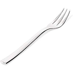 Alessi Oválná rybářská vidlička, ušlechtilá ocel, stříbro, 19 × 4 × 2,5 cm, 6 jednotek Alessi Oválná rybářská vidlička, ušlechtilá ocel, stříbro, 19 × 4 × 2,5 cm, 6 jednotek