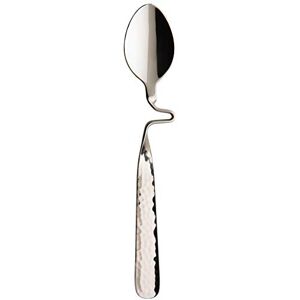 Villeroy & Boch NewWave Caffè kávová lžička, malá lžička s vlnitým designem NewWave z vysoce kvalitní ušlechtilé oceli, lze mýt v myčce, 17,5 cm, 14-5714-0160, stříbrná Villeroy & Boch NewWave Caffè kávová lžička, malá lžička s vlnitým designem NewWave z vysoce kvalitní ušlechtilé oceli, lze mýt v myčce, 17,5 cm, 14-5714-0160, stříbrná