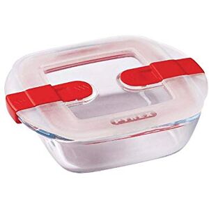 Pyrex FC365 212PH00 miska na vaření a ohřívání, čtvercová, z plastu/skla Pyrex FC365 212PH00 miska na vaření a ohřívání, čtvercová, z plastu/skla