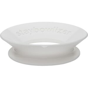 Now Designs Staybowlizer Miskový kroužek kuchyňský pomocník silikon bílý Now Designs Staybowlizer Miskový kroužek kuchyňský pomocník silikon bílý