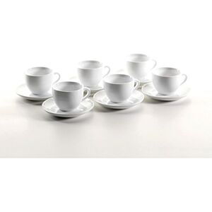 MÄSER , Série Colombia, Cappuccino horní 22 cl s cappuccino-spodní 15 cm, sada porcelánového nádobí pro 6 osob MÄSER , Série Colombia, Cappuccino horní 22 cl s cappuccino-spodní 15 cm, sada porcelánového nádobí pro 6 osob
