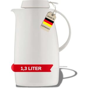 Helios Servitherm termoska bílá 1,3 l – 6 h teplé – udrží nápoje teplé a studené – ovládání jednou rukou – robustní design pro kávu a čaj Helios Servitherm termoska bílá 1,3 l – 6 h teplé – udrží nápoje teplé a studené – ovládání jednou rukou – robustní design pro kávu a čaj