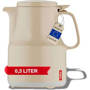 Helios Plastová izolační konvice Thermoboy se sklopným víkem 0,3 l béžová vhodná do myčky Helios Plastová izolační konvice Thermoboy se sklopným víkem 0,3 l béžová vhodná do myčky