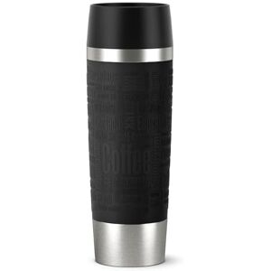 Emsa 515616 Cestovní hrnek Standardní design Grande, termo šálek / termoska, 500 ml, drží 6 hodin horké / 12 hodin studené, 100% netěsnost, netěsnost, uzávěr Easy Quick-Press, otevírání nápojů 360 °, barva černá Emsa 515616 Cestovní hrnek Standardní design Grande, termo šálek / termoska, 500 ml, drží 6 hodin horké / 12 hodin studené, 100% netěsnost, netěsnost, uzávěr Easy Quick-Press, otevírání nápojů 360 °, barva černá