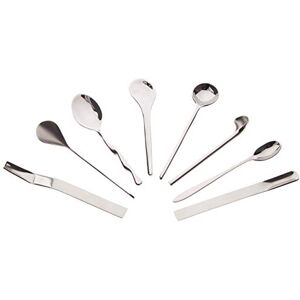 Alessi Il caffè/tè MSPOONSET – sada obsahuje 8 kávových lžiček z ušlechtilé oceli 18/10 lesklá leštěná Alessi Il caffè/tè MSPOONSET – sada obsahuje 8 kávových lžiček z ušlechtilé oceli 18/10 lesklá leštěná