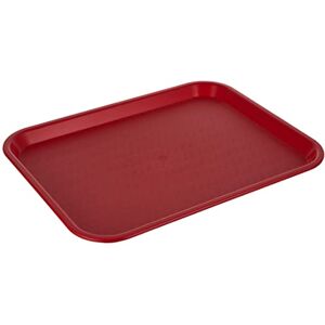 Garcia de Pou Fast Food-Tablett, Polypropylen, rot, 27,5 x 35,5 x 30 cm Garcia de Pou Fast Food-Tablett, Polypropylen, rot, 27,5 x 35,5 x 30 cm