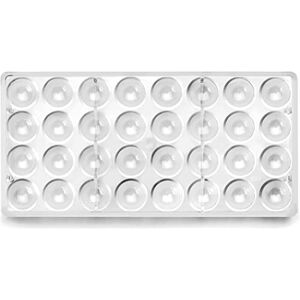Ibili 799403 Květináč Conico Backform Praline halbrund Polycarbonklar 30 x 14 x 2 cm, bílý Ibili 799403 Květináč Conico Backform Praline halbrund Polycarbonklar 30 x 14 x 2 cm, bílý