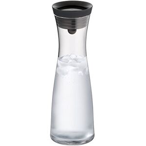 WMF Karafa na vodu Basic 1,0 l černá Výška 29 cm Zavírání typu CloseUp Sklo a nerezová ocel Cromargan WMF Karafa na vodu Basic 1,0 l černá Výška 29 cm Zavírání typu CloseUp Sklo a nerezová ocel Cromargan