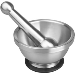 Ibili Hmoždíř hranol, hmoždíř na koření, hmoždíř z ušlechtilé oceli, z ušlechtilé oceli, s paličkou, s vrškem, rozměry 12 x 8 cm Ibili Hmoždíř hranol, hmoždíř na koření, hmoždíř z ušlechtilé oceli, z ušlechtilé oceli, s paličkou, s vrškem, rozměry 12 x 8 cm