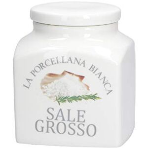 LA PORCELLANA BIANCA Ukrytá nádoba Deco Rock Salt, nylon/A uložení, sklenice a nádoby kuchyňské dózy porcelán 1100 cc; 12 x 12 x 13,5 cm LA PORCELLANA BIANCA Ukrytá nádoba Deco Rock Salt, nylon/A uložení, sklenice a nádoby kuchyňské dózy porcelán 1100 cc; 12 x 12 x 13,5 cm