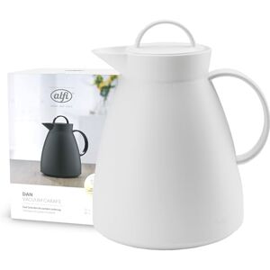 Alfi DAN 1 00 l, Coconut White, plastová izolační konvice s hygienickou vložkou z tvrzeného skla, otočný uzávěr, designový kousek, ideální jako konvice na kávu, čaj, bez BPA Alfi DAN 1 00 l, Coconut White, plastová izolační konvice s hygienickou vložkou z tvrzeného skla, otočný uzávěr, designový kousek, ideální jako konvice na kávu, čaj, bez BPA
