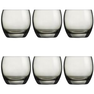 Arcoroc ARC J8484 Salto Color Studio Grey Trinkglas, Wasserglas, Saftglas, 320ml, Glas, grau, 6 Stück Arcoroc ARC J8484 Salto Color Studio Grey Trinkglas, Wasserglas, Saftglas, 320ml, Glas, grau, 6 Stück