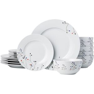 Amazon Basics servis nádobí, 18 kusů, větvičky, pro 6 osob Amazon Basics servis nádobí, 18 kusů, větvičky, pro 6 osob