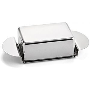 Weis Butterdose aus Edelstahl in der Farbe Silber, Größe: 22,5x10,5x6 cm, Gewicht: 391,5 g, 14281 Weis Butterdose aus Edelstahl in der Farbe Silber, Größe: 22,5x10,5x6 cm, Gewicht: 391,5 g, 14281