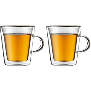 Bodum CANTEEN 2-dílná sada brýlí (dvojitá zeď, izolovaná, vhodná do myčky nádobí, 0,2 litru) průhledná Bodum CANTEEN 2-dílná sada brýlí (dvojitá zeď, izolovaná, vhodná do myčky nádobí, 0,2 litru) průhledná