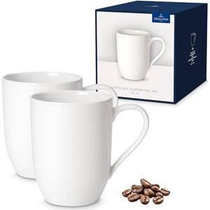 Villeroy & Boch For Me 2dílný 290 ml bílý, vhodný do myčky nádobí, vhodný do mikrovlnné trouby, šálky na kávu pro 2 osoby, hrnek na kávu, velké hrnky, nádobí, prémiový porcelán Villeroy & Boch For Me 2dílný 290 ml bílý, vhodný do myčky nádobí, vhodný do mikrovlnné trouby, šálky na kávu pro 2 osoby, hrnek na kávu, velké hrnky, nádobí, prémiový porcelán