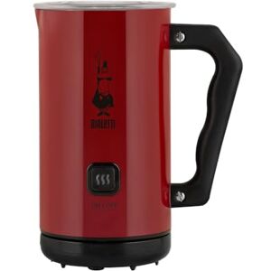 Bialetti Mléko Frother Elettrico, napěňovač mléka pro cappuccino, objem 150 ml cappuccino nebo 300 ml horkého mléka, červený Bialetti Mléko Frother Elettrico, napěňovač mléka pro cappuccino, objem 150 ml cappuccino nebo 300 ml horkého mléka, červený