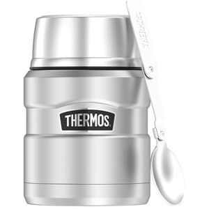 Thermos Nerezová nádoba na jídlo King, 0,47 l, nerezová ocel, 9,3 × 9,3 × 14,2 cm Thermos Nerezová nádoba na jídlo King, 0,47 l, nerezová ocel, 9,3 × 9,3 × 14,2 cm