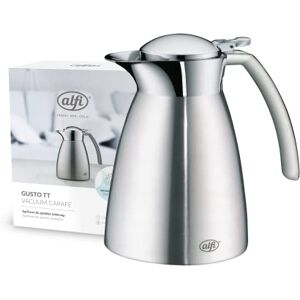 Alfi GUSTO TT 0,40 l, izolační konvice z ušlechtilé oceli, volně položené víko, udrží 12 hodin horké, 24 hodin studená, dlouhá životnost, ideální jako konvice na kávu, čaj, vhodná do myčky nádobí, bez Alfi GUSTO TT 0,40 l, izolační konvice z ušlechtilé oceli, volně položené víko, udrží 12 hodin horké, 24 hodin studená, dlouhá životnost, ideální jako konvice na kávu, čaj, vhodná do myčky nádobí, bez