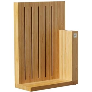ZWILLING Blok na nože prázdný, se 7 přihrádkami pro 5 nožů, ocílka a nůžky, bambus s magnetem ZWILLING Blok na nože prázdný, se 7 přihrádkami pro 5 nožů, ocílka a nůžky, bambus s magnetem