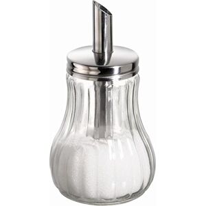 APS 40486 skleněný dávkovač cukru s nerezovou dávkovací trubicí, Ø 8 x 15 cm, 0,25 l APS 40486 skleněný dávkovač cukru s nerezovou dávkovací trubicí, Ø 8 x 15 cm, 0,25 l