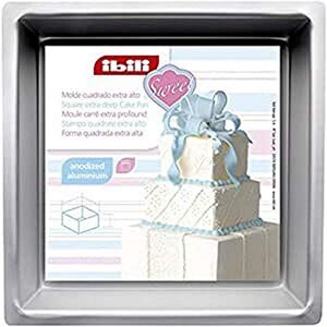Ibili Extra hohe gerade quadratische Form 20X20X10 Ibili Extra hohe gerade quadratische Form 20X20X10