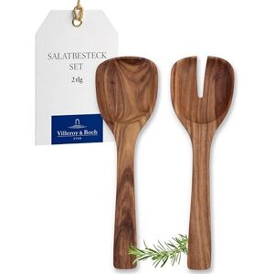 Villeroy & Boch Artesano salátový příbor 2dílný hnědý, salátový příbor dřevo, salát, sada příborů, dřevěná lžíce, dřevěná vidlička, akátové dřevo Villeroy & Boch Artesano salátový příbor 2dílný hnědý, salátový příbor dřevo, salát, sada příborů, dřevěná lžíce, dřevěná vidlička, akátové dřevo