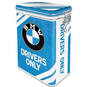 ART Retro dóza na kávu, 1,3 l, BMW – Drivers Only – nápad na dárek pro fanoušky BMW doplňků, originální licenční produkt (OLP), dekorace do dílny ve vintage designu, dekorace do dílny ve ART Retro dóza na kávu, 1,3 l, BMW – Drivers Only – nápad na dárek pro fanoušky BMW doplňků, originální licenční produkt (OLP), dekorace do dílny ve vintage designu, dekorace do dílny ve