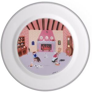 Villeroy & Boch Villeroy und Boch Design Naif jídelní talíř krb, prémiový porcelán Villeroy & Boch Villeroy und Boch Design Naif jídelní talíř krb, prémiový porcelán