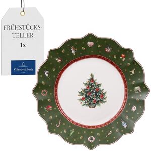 Villeroy & Boch Zelený snídaňový talíř z kolekce Toy's Delight od Villeroy a Boch, 24 cm, prémiový porcelán Villeroy & Boch Zelený snídaňový talíř z kolekce Toy's Delight od Villeroy a Boch, 24 cm, prémiový porcelán