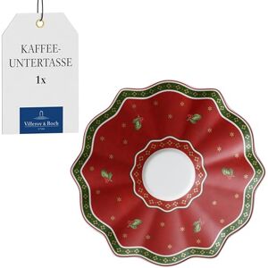 Villeroy & Boch Toy's Delight Podšálek na kávu 16,5 cm červený a bílý, bezpečný do mikrovlnné trouby, vánoční nádobí, talíř na podšálky, podšálek na šálky, nádobí Xmas, Vánoce, prémiový porcelán Villeroy & Boch Toy's Delight Podšálek na kávu 16,5 cm červený a bílý, bezpečný do mikrovlnné trouby, vánoční nádobí, talíř na podšálky, podšálek na šálky, nádobí Xmas, Vánoce, prémiový porcelán