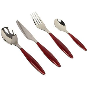 Guzzini Feeling, 24dílná sada příborů červená, 15,8 x 7,5 x v 25,5 cm 23000065 Guzzini Feeling, 24dílná sada příborů červená, 15,8 x 7,5 x v 25,5 cm 23000065