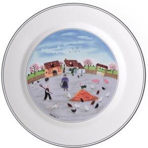 Villeroy & Boch Jídelní talíř z kolekce Naif od Villeroy a Boch, prémiový porcelán Villeroy & Boch Jídelní talíř z kolekce Naif od Villeroy a Boch, prémiový porcelán