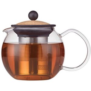 Bodum 1807-109S Assam přípravu čaje s filtrem z ušlechtilé oceli, sklo, transparentní/korek, 0,5 l, 11. 9 x 16, 7 x 13, 4 cm, 1 jednotka Bodum 1807-109S Assam přípravu čaje s filtrem z ušlechtilé oceli, sklo, transparentní/korek, 0,5 l, 11. 9 x 16, 7 x 13, 4 cm, 1 jednotka