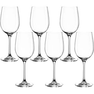 Leonardo Ciao+ sklenice na bílé víno sada 6 ks, pohár na bílé víno se taženou rukojetí, sklenice na víno lze mýt v myčce, výška 21,5 cm, 370 ml, 061447 Leonardo Ciao+ sklenice na bílé víno sada 6 ks, pohár na bílé víno se taženou rukojetí, sklenice na víno lze mýt v myčce, výška 21,5 cm, 370 ml, 061447