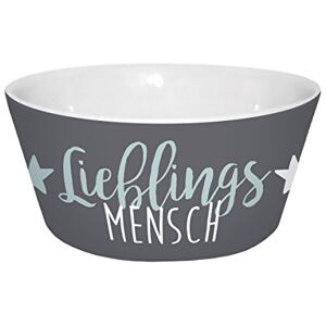 Gedalabels Infinite by GEDA Labels 12459 Müslischale 'Lieblingsmensch' Porzellanschale, Porzellan, grau, 13,5 x 13,5 x 6 cm Gedalabels Infinite by GEDA Labels 12459 Müslischale 'Lieblingsmensch' Porzellanschale, Porzellan, grau, 13,5 x 13,5 x 6 cm