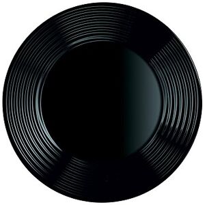 Dajar Arcoroc ARC L7611 Harena talíř plochý, 25 cm, opálové sklo, černý Dajar Arcoroc ARC L7611 Harena talíř plochý, 25 cm, opálové sklo, černý